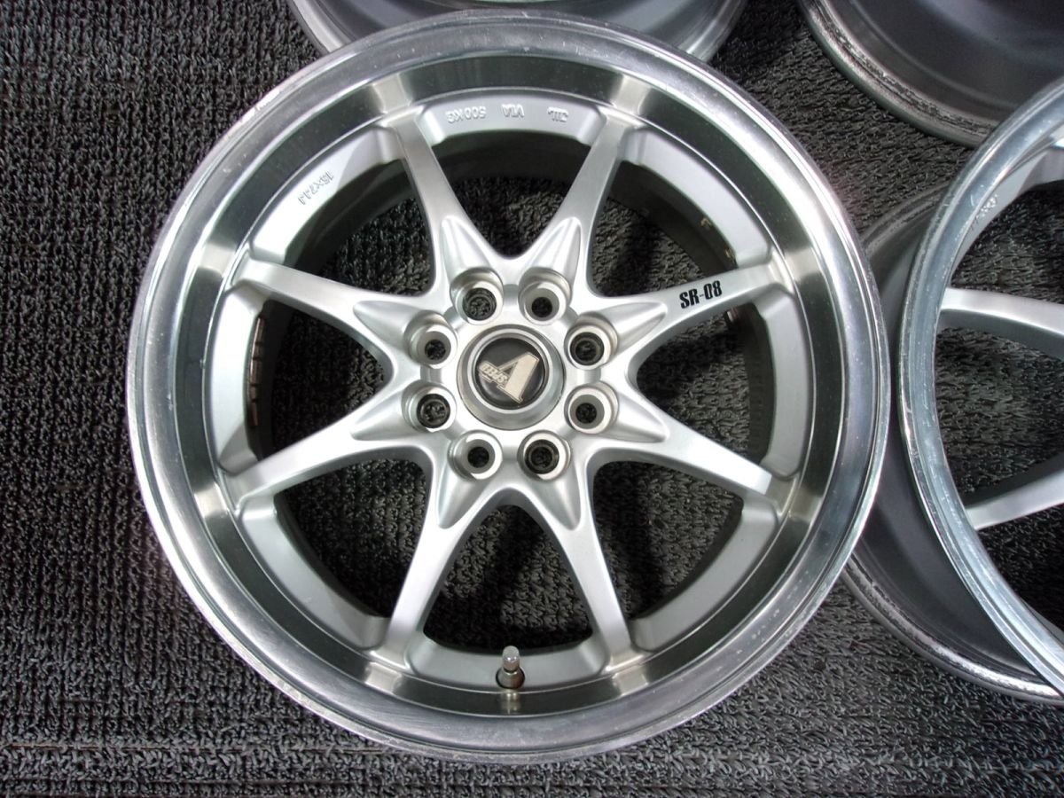 RAYS VOLK RACING APIS V-SPEED SR-08 15インチ 7JJ +38 PCD100 4穴