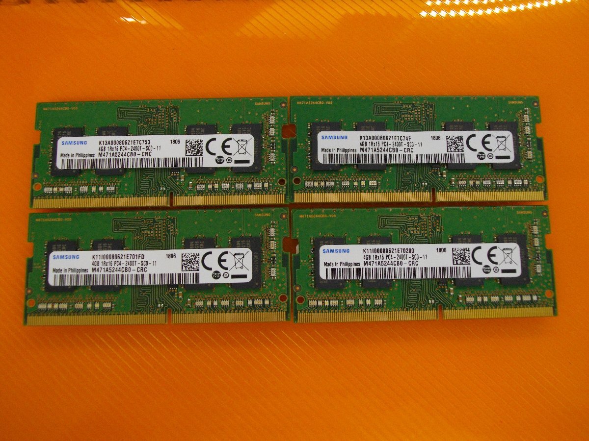 PC4-19200 DDR4 Samsung 4GB DDR4-2400 | 2400MHz : 8GB SAMSUNG (PC4 