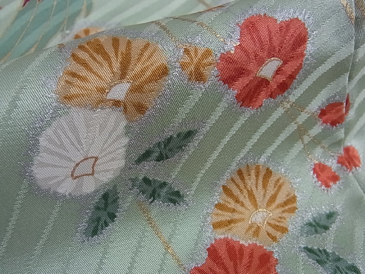 駒刺繍 暈し染め 金彩 逸品 花美人着物□豪華振袖 京都きもの 平和屋