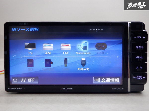 保証付 ECLIPSE イクリプス SD メモリーナビ AVN-Z05iW 地図データ