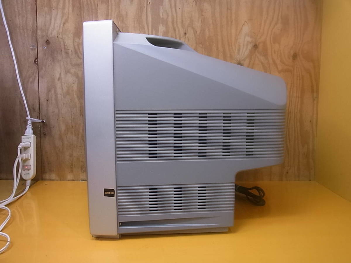 SHARP 17C-FN70 カラーテレビ　ブラウン管　レトロ　インテリア □W/162☆シャープ SHARP☆17インチ ブラウン管カラーテレビ☆2004年製