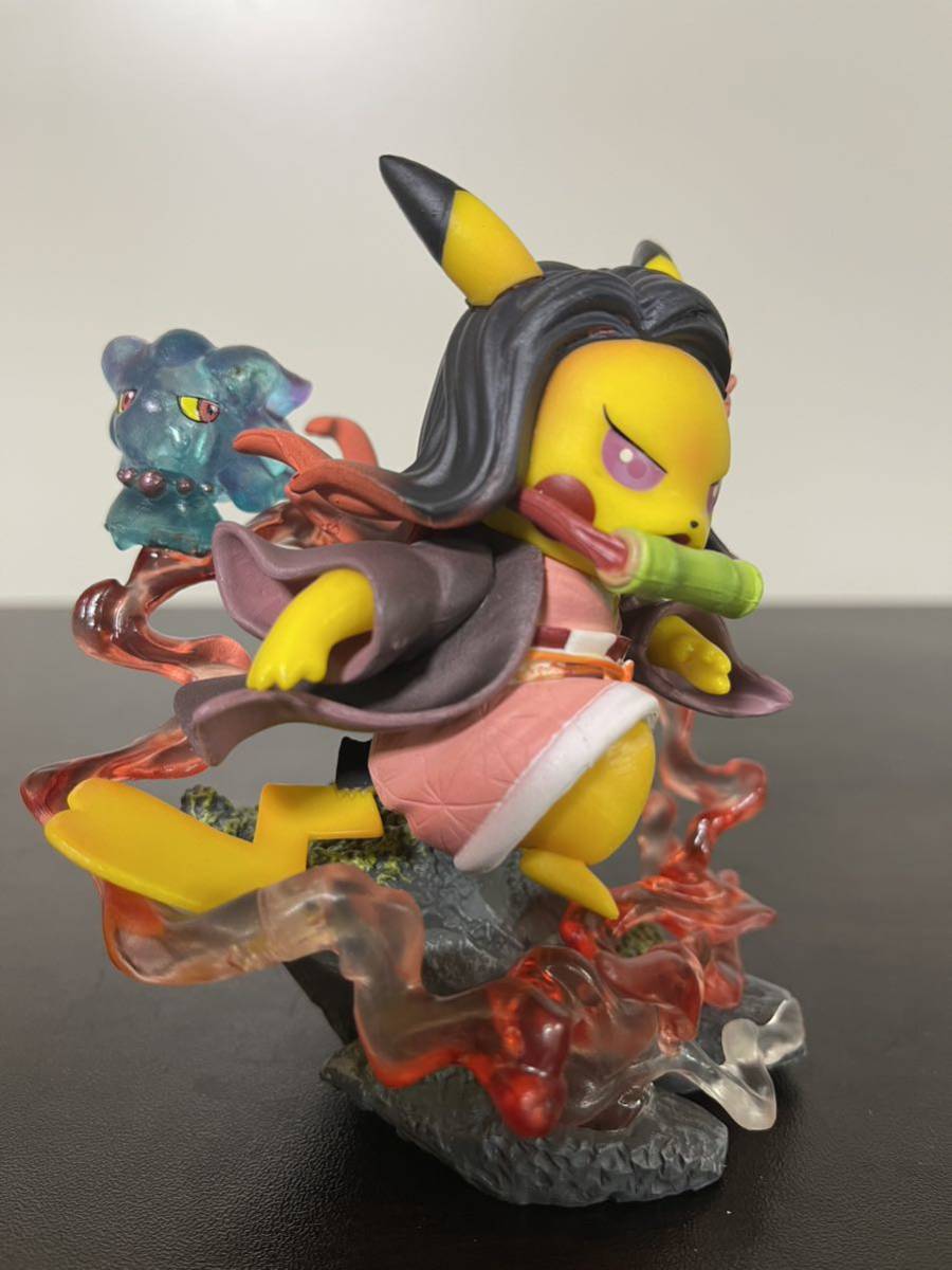 ピカチュウ 鬼滅の刃 竈門禰豆子 フィギュア ポケモン(コミック