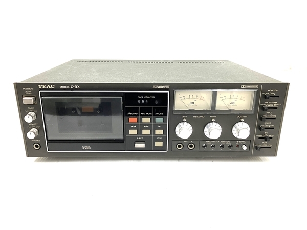 TEAC ティアック C-3X 3ヘッドシングル ステレオカセットデッキ