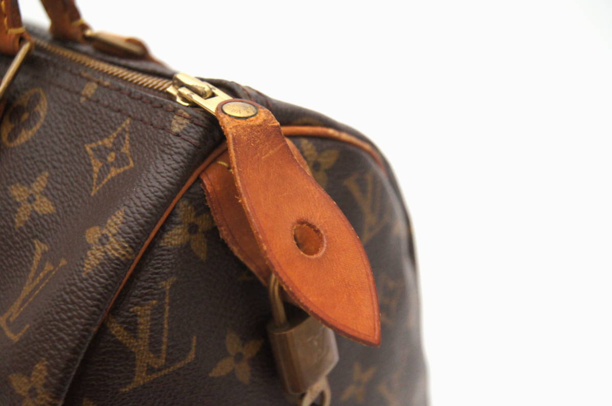 ルイヴィトン LOUIS VUITTON モノグラム スピーディ30 ハンドバッグ 
