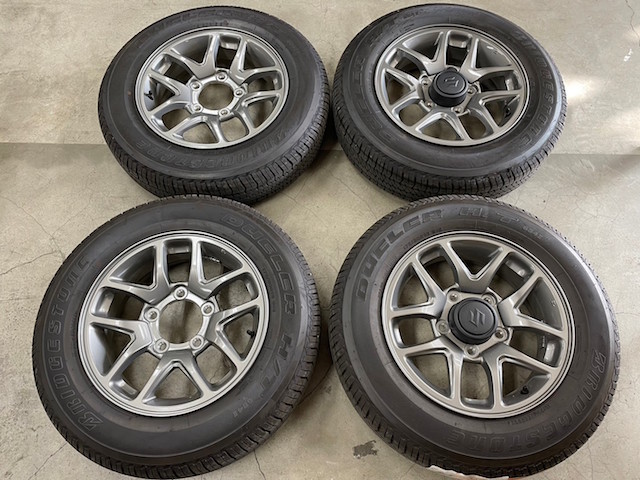 ☆C-5845 ジムニー JB64W 純正16インチアルミホイール ブリヂストン