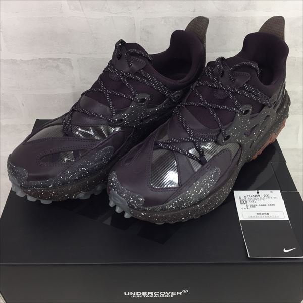 NIKE REACT PRESTO UNDERCOVER ナイキ×アンダーカバー CU3459-200 スニーカー 箱有 SIZE:27.5cm パープル×ブラック MH632022113002