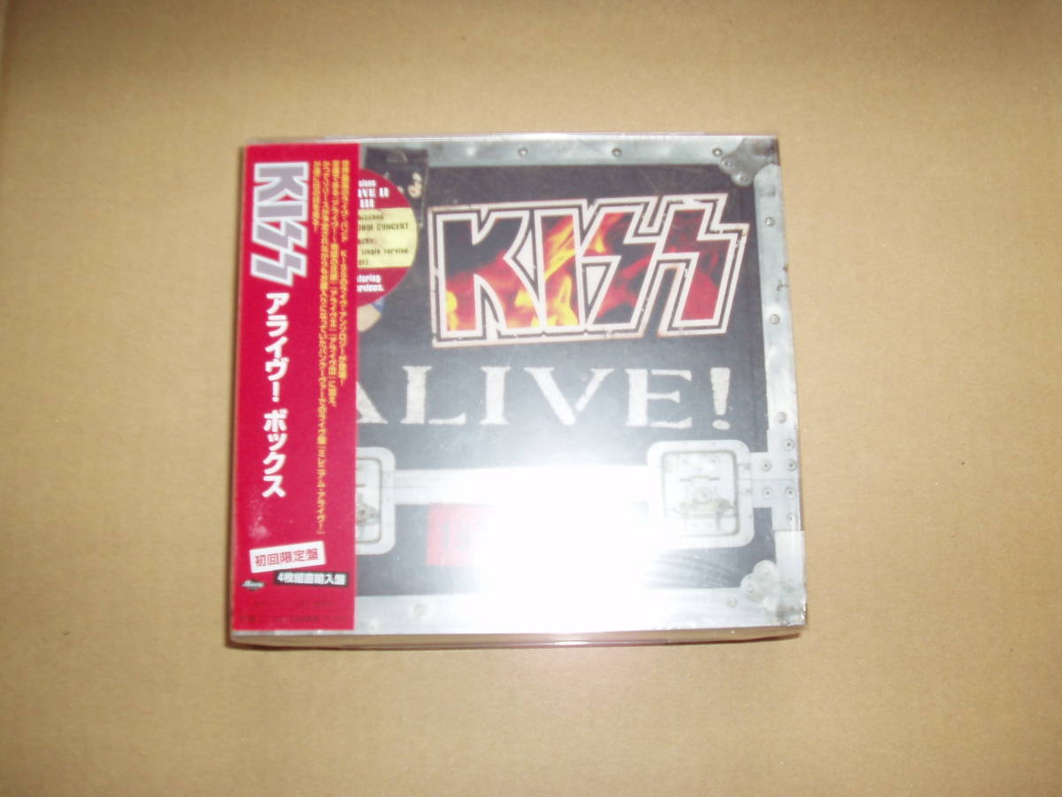 アライヴ！ボックス　ALIVE! 1975-2000★未開封★4枚組★KISS キッス