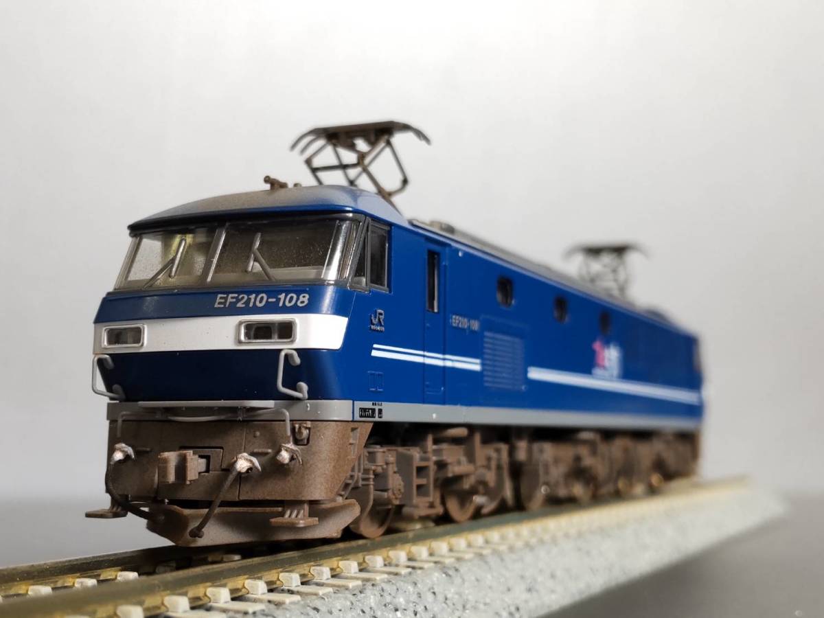 tomix 7137 EF210 100 新塗装　加工品 新品加工品】TOMIX 7137 EF210 100 (新塗装) ウェザリング加工品 未