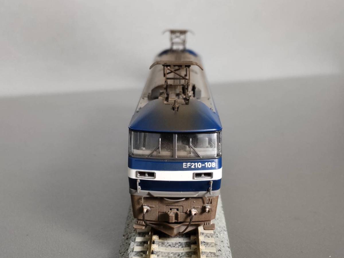 新品加工品】TOMIX 7137 EF210 100 (新塗装) ウェザリング加工品 未