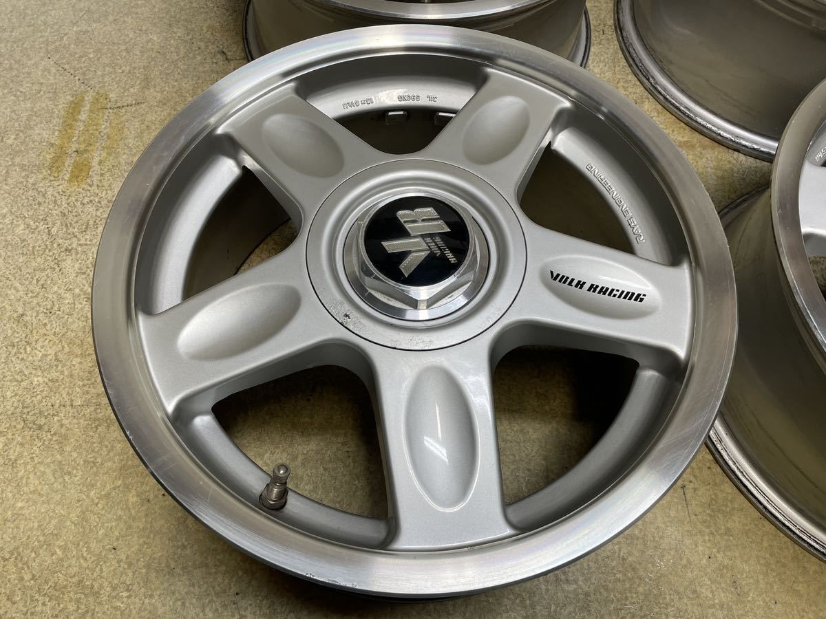 希少当時物 Rays volkracing groupC 15インチ 100 4 希少当時物 Rays volkracing groupC 15インチ 100 4