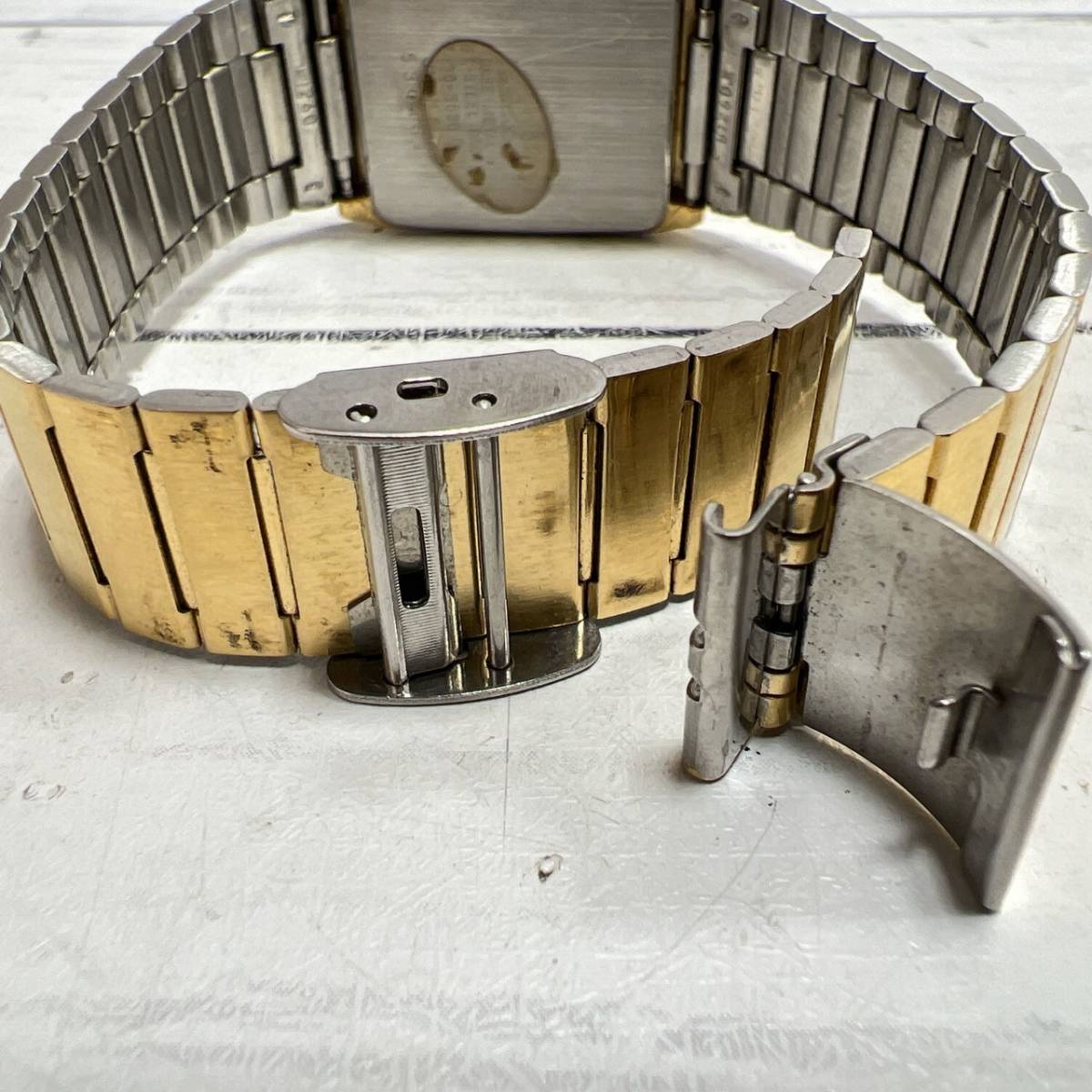 セイコー SEIKO 2針 アナログ クォーツ 腕時計 ゴールド 稼働品 【5786