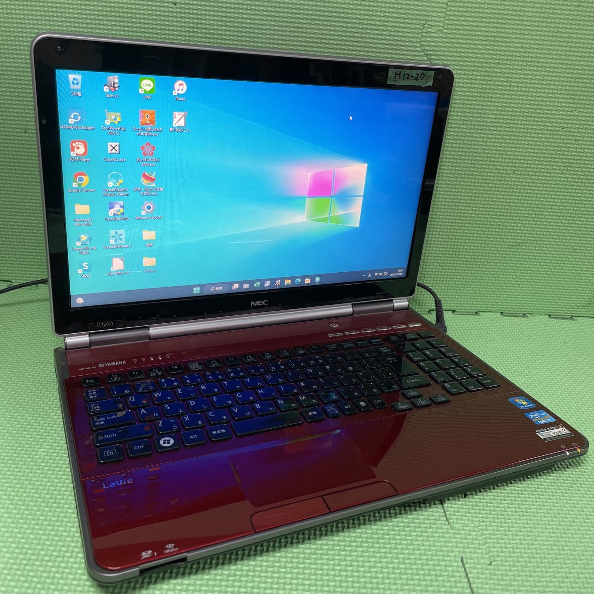 M12-27】Windows11/新品SSD240GB【NEC LaVie LL750/F】Core i7/メモリ 