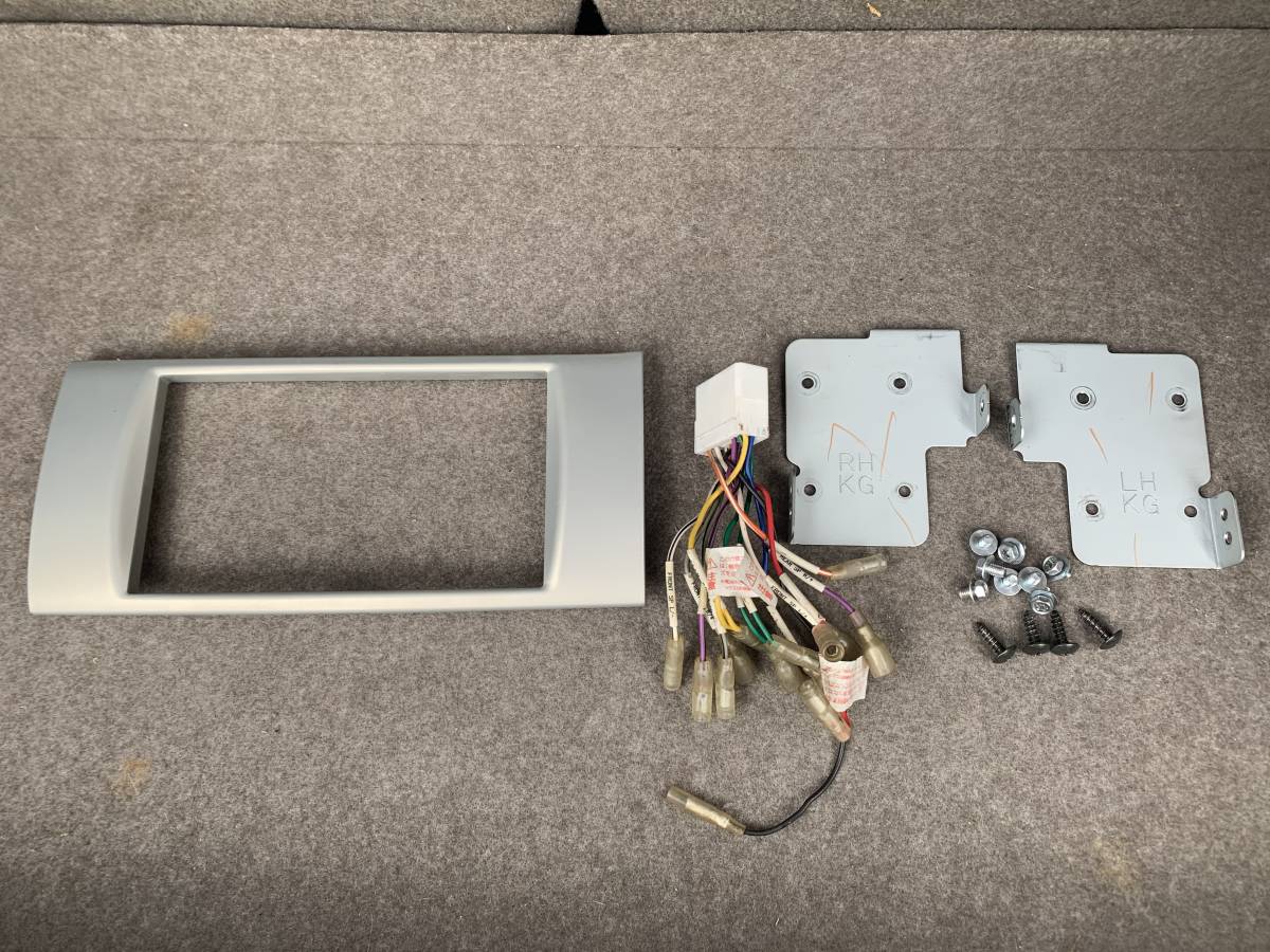 スバル R2 RC1 RC2 社外2DINコンポ ナビ取付け パネルキット