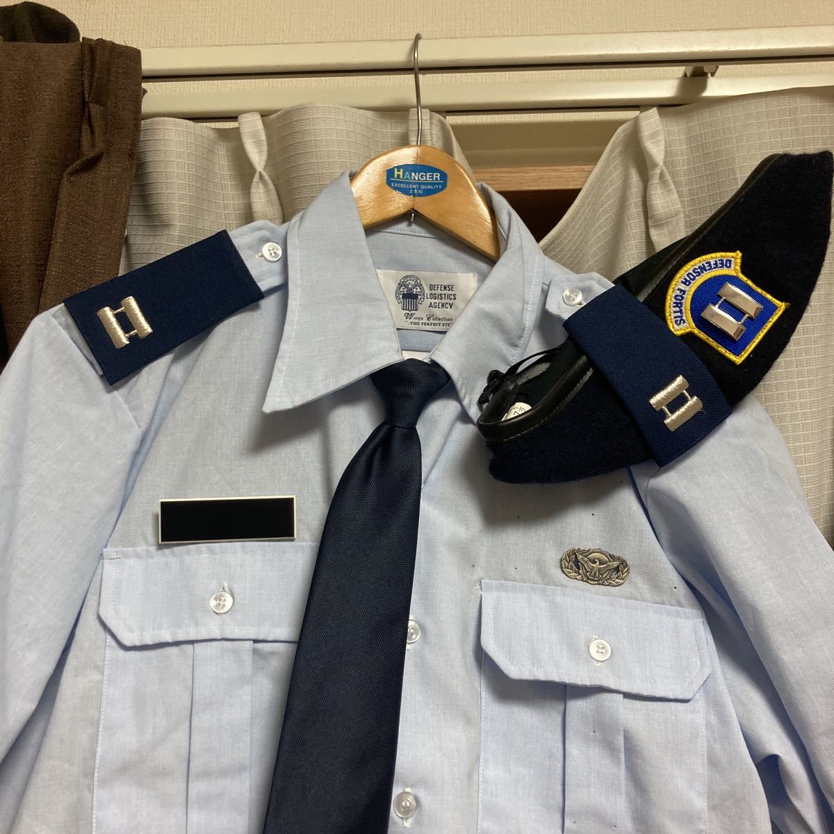 米軍放出品 アメリカ空軍 海兵隊 制服 軍服 シャツ 徽章 記章 勲章
