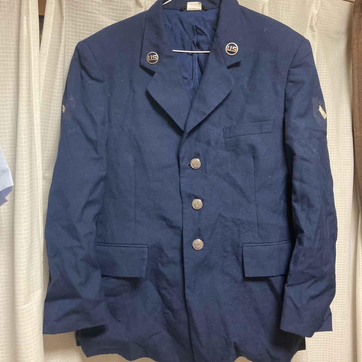 米軍放出品 アメリカ空軍 海兵隊 制服 軍服 シャツ 徽章 記章 勲章
