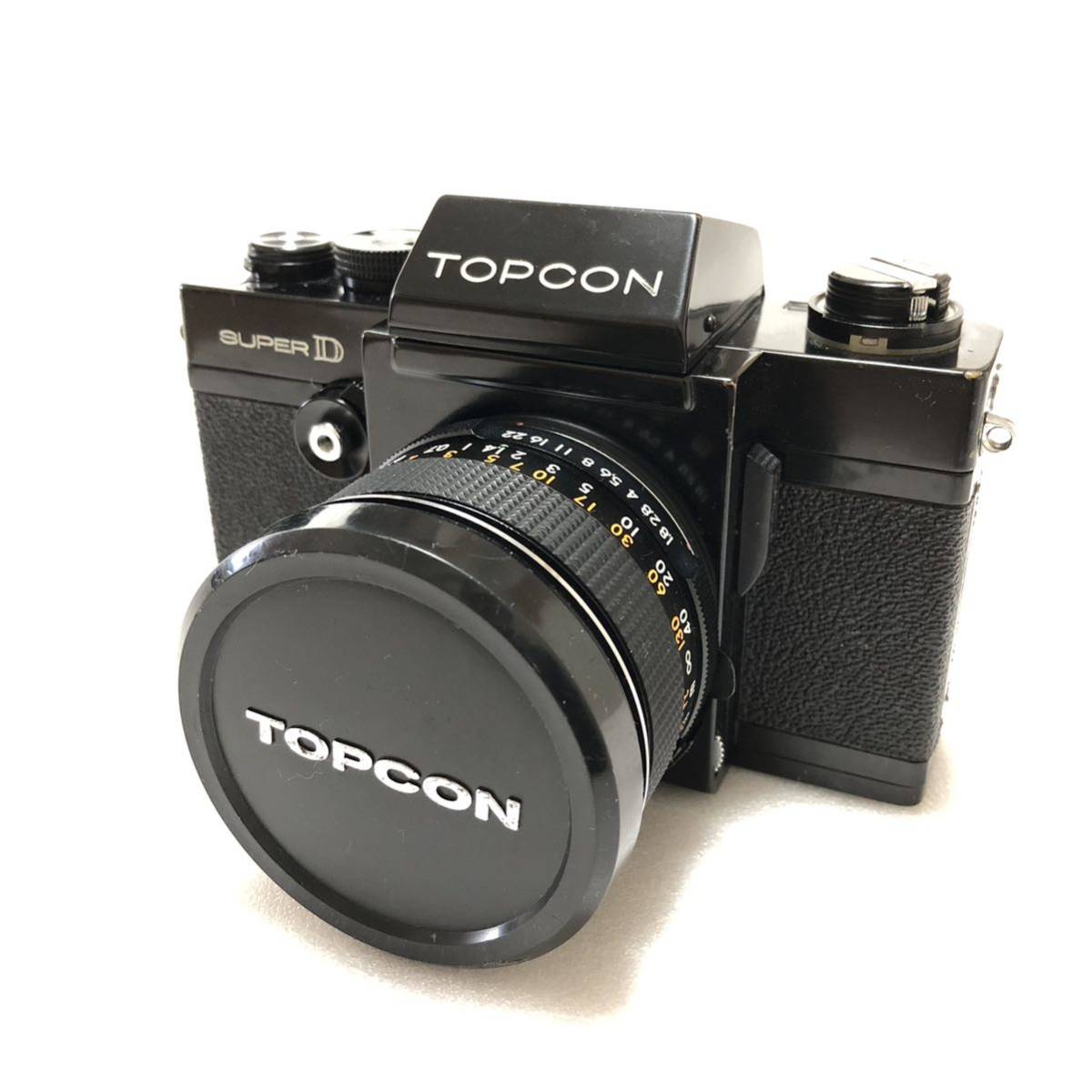 Topcon Super 50mm D black + lens f1.4 RE DM GN Topcor with M bayonet