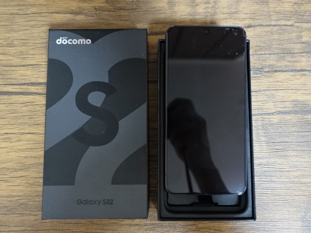 ☆新品 残債なし☆ Galaxy S22［SC-51C］ファントムブラック 256GB S22