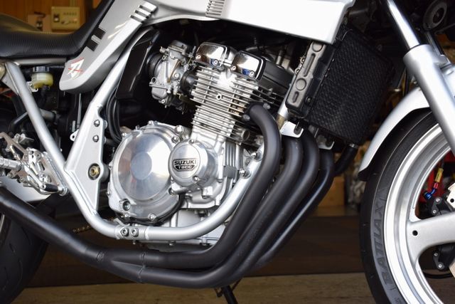 バイク スズキ SUZUKI GSX250S GJ76A 極上車 実走行17,122km モナカマフラー バック