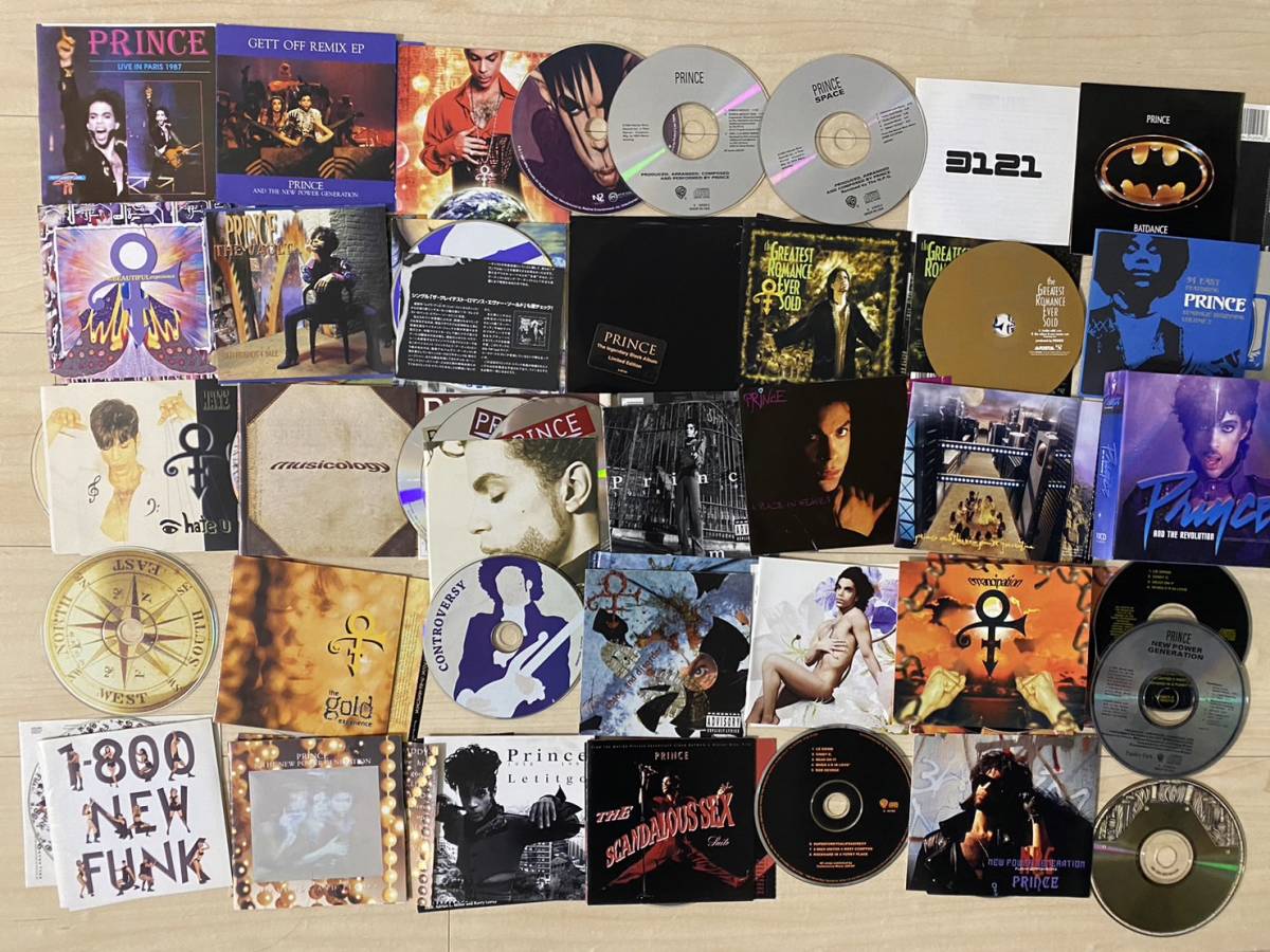 超激得，正規品 Prince CD49枚セット レア プライベート版 最新10CDBOX RemixesCDS サブスク無音源多数プリンス匿名発送プラケース無ポスト投函(Prince)｜売買されたオークション情報、yahooの商品情報をアーカイブ公 P