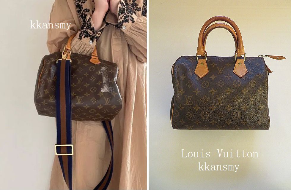 LOUIS VUITTONルイ ヴィトン*モノグラムボストンスピーディー25 後ほど