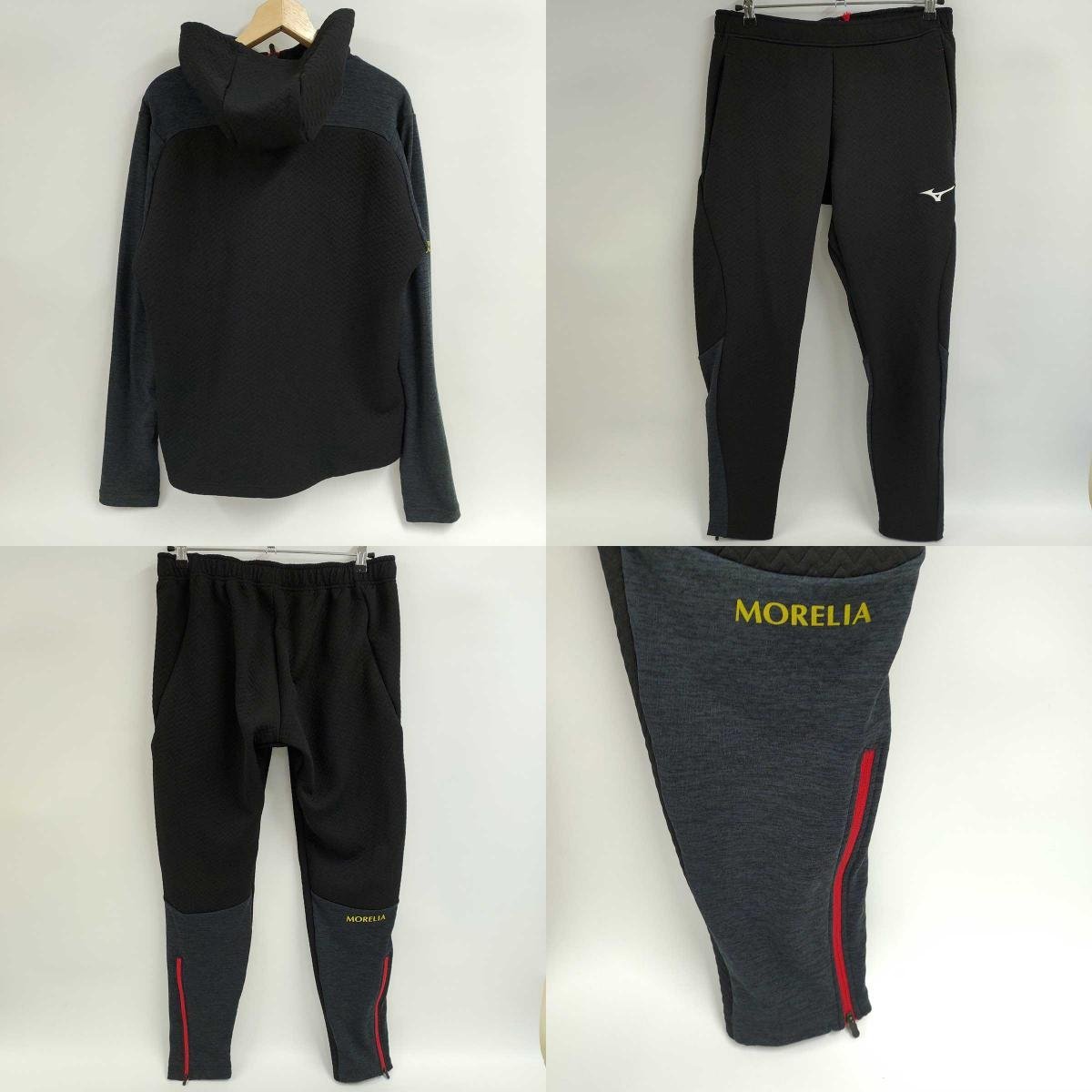 ミズノ MORELIA ブレスサーモフリースシャツ&フリースパンツ ミズノ MORELIA ブレスサーモフリースシャツ&フリースパンツ MIZUNO