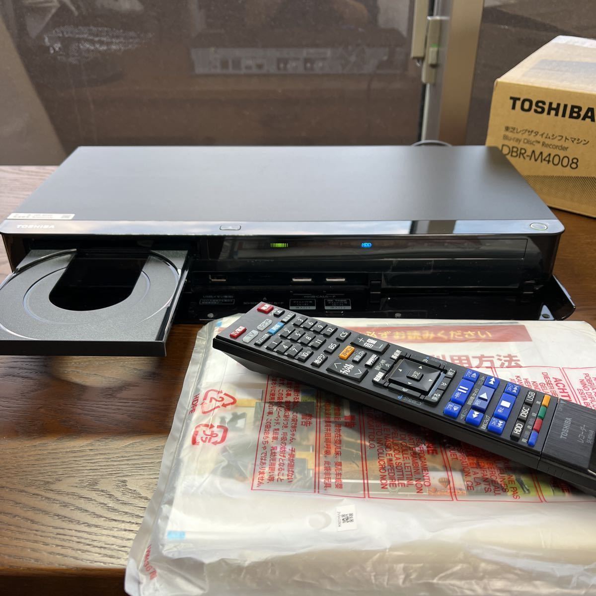 東芝 REGZA DBR-M4008 タイムシフトマシン 2018年製 中古