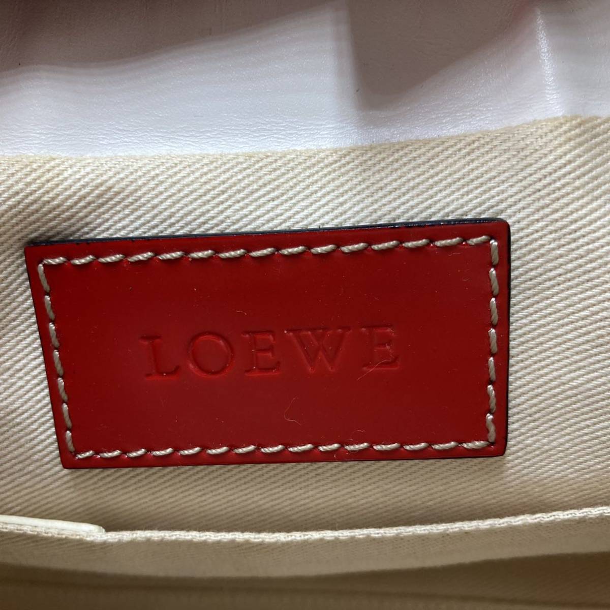 1円～ LOEWE ロエベ アナグラム リピート ショルダーポーチ 