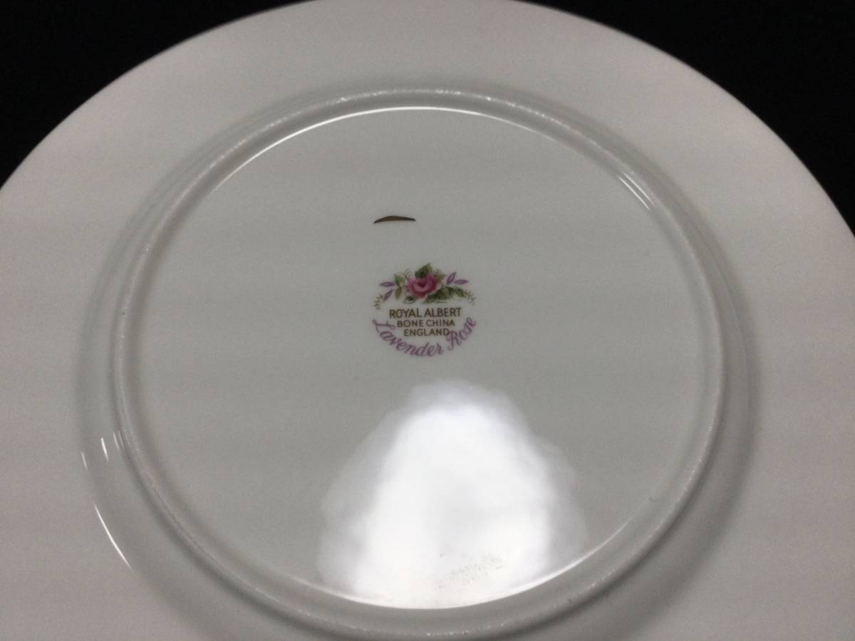 ROYAL ALBERT ロイヤルアルバート ラベンダーローズ 18.3㎝ ケーキ皿6枚
