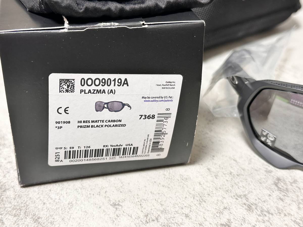 開封のみ☆ 新品同様 OAKLEY オークリー Plazma (A) プラズマ OO9019A 