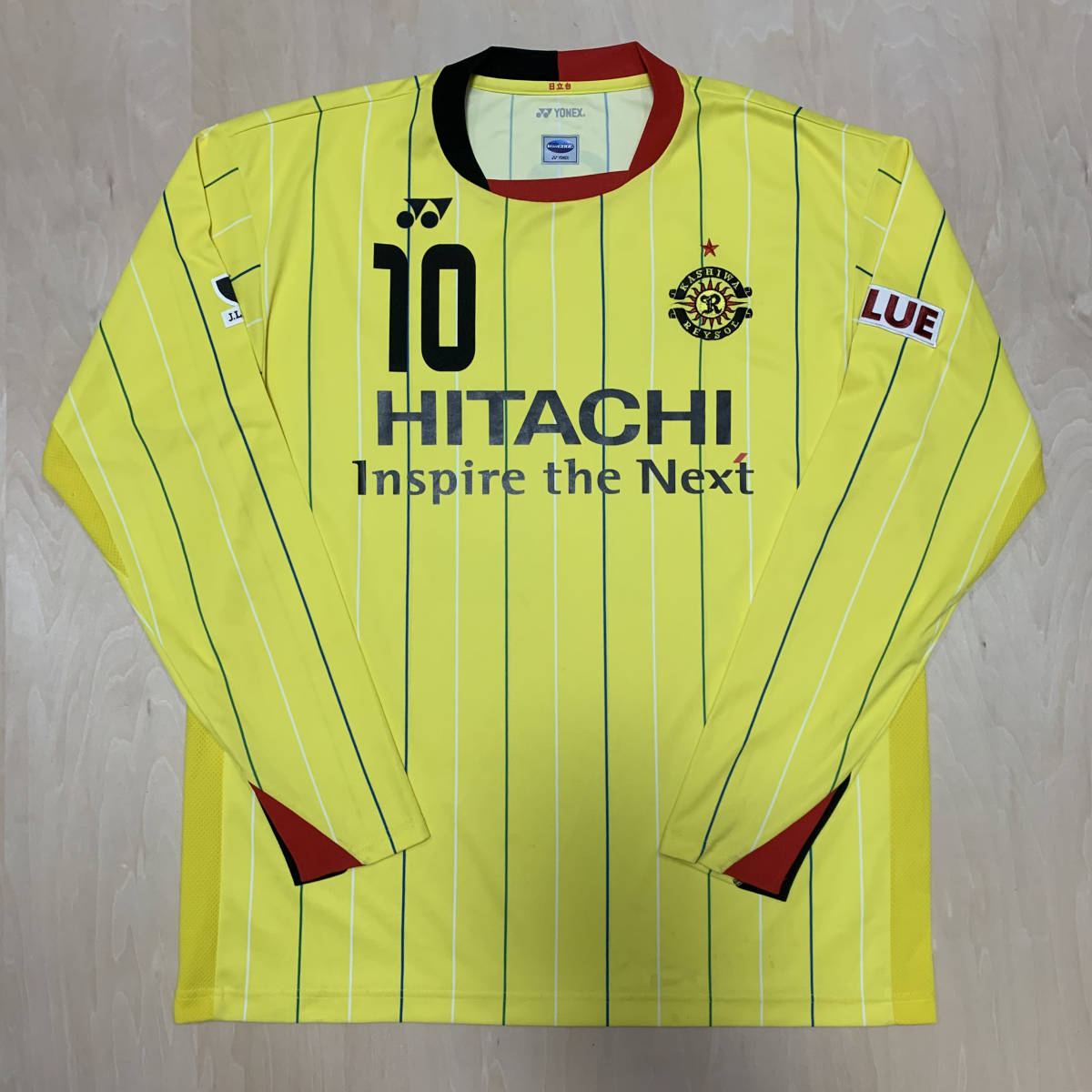 2011 11 柏レイソル レアンドロ・ドミンゲス ユニフォーム J1 優勝モデル 長袖 酒井 ブラジル ヨネックス YONEX MVP レア Kashiwa Reysol