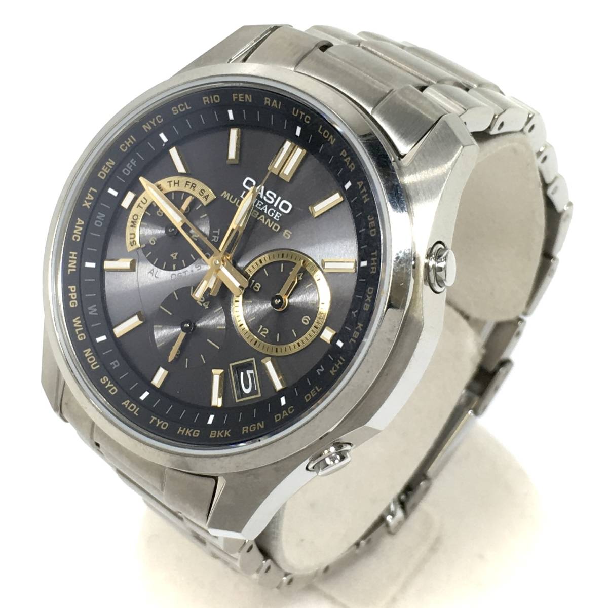 ▽CASIO カシオ LINEAGE リニエージ マルチバンド6 LIW-M610 電波 