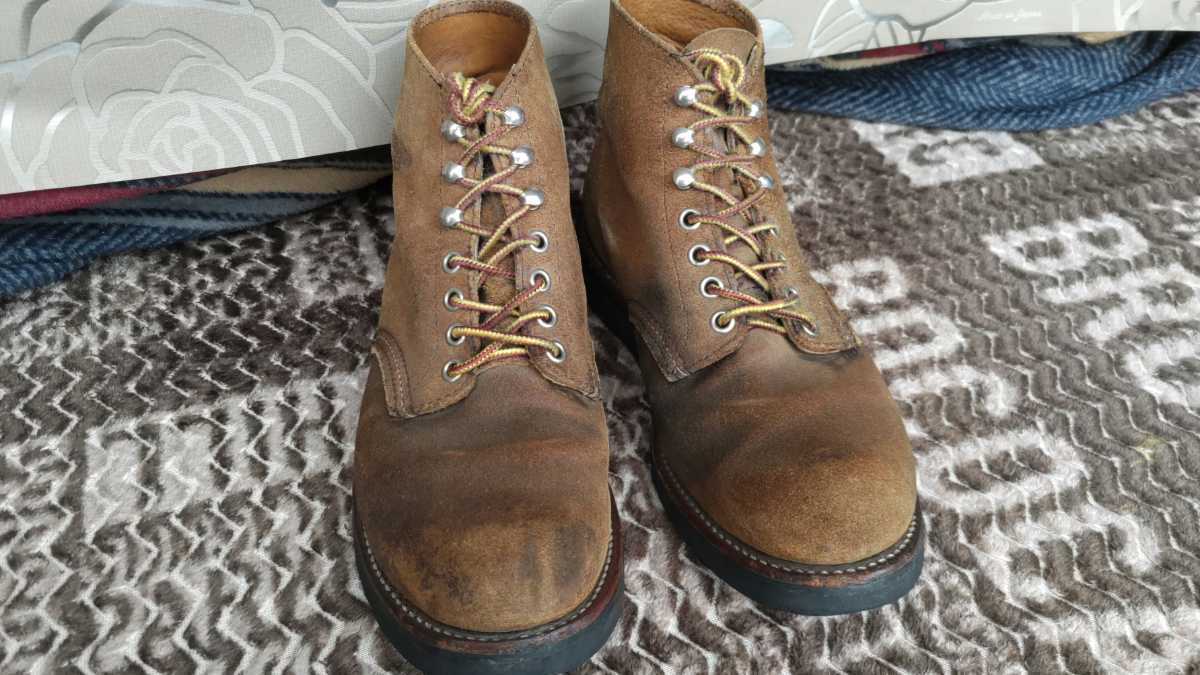 RED WING 6インチ27cm 高級 RED WING レッドウィング☆8181 ラウンド