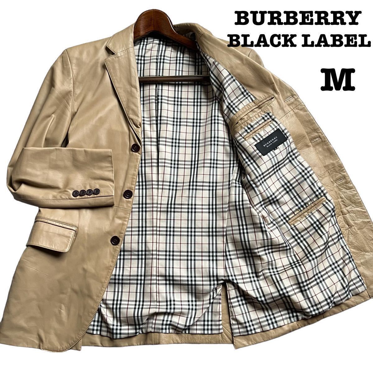 BURBERRY BLACK LABEL バーバリーブラックレーベル ゴートスキン 