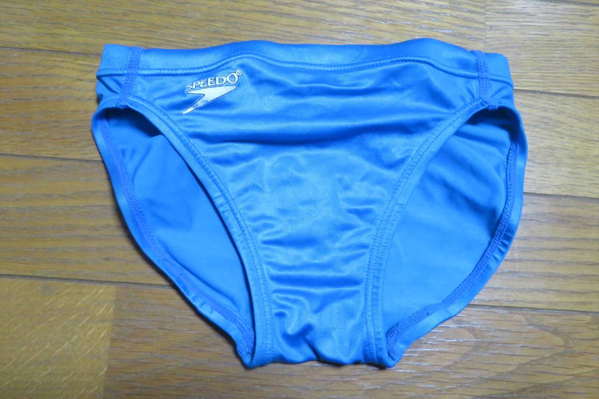 SPEEDO 競泳用水着 ターコイズブルー 単色 140 ☆ 競パン ☆ MIZUNO 