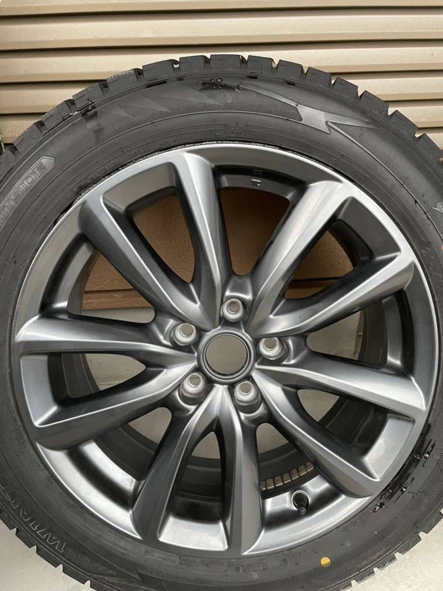 マツダ CX-30 純正ホイール 18インチ×7.0 +45 215/55R18 スタッドレス 