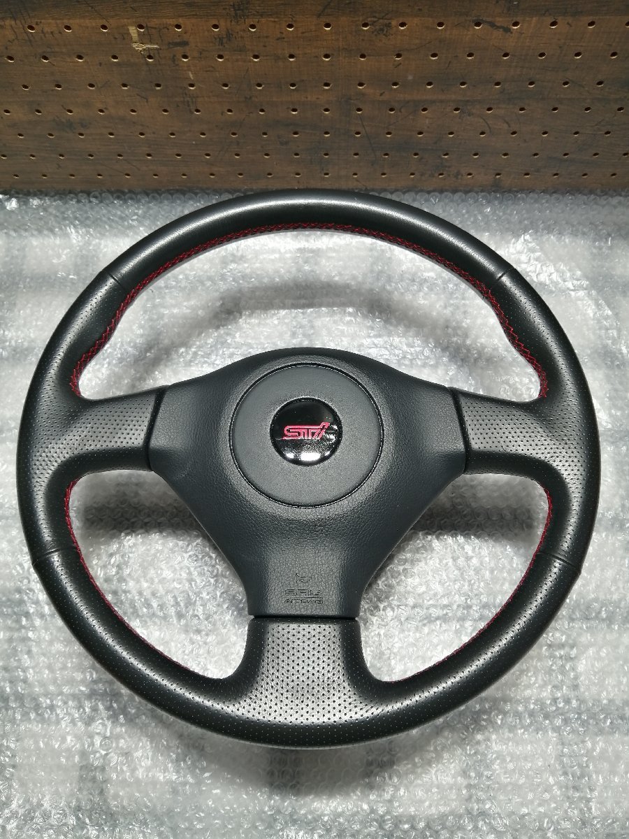 インプレッサ WRX STIのステアリング交換・純正ステアリング径に関する 