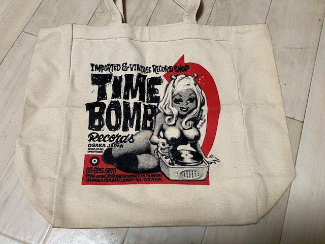 タイムボム トートバッグ TIME BOMB ロッキンジェリービーン タイムボム トートバッグ TIME BOMB ロッキンジェリービーン