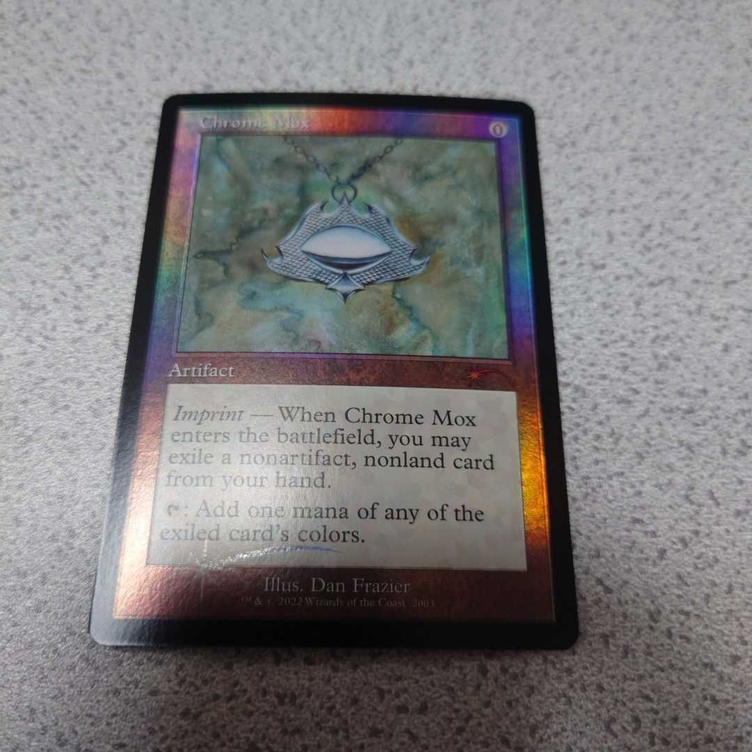 MTG 金属モックス 金属モックス⁄Chrome Mox 1枚 英語 英金属モックス