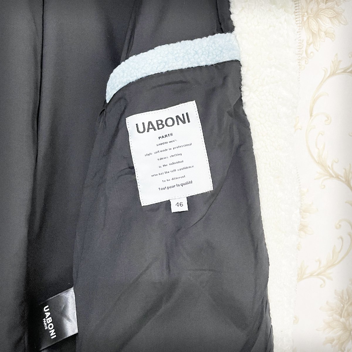 最高級EU製＆定価8万◇UABONI*Paris*ジャケット*ユアボニ*パリ発◇豪華 
