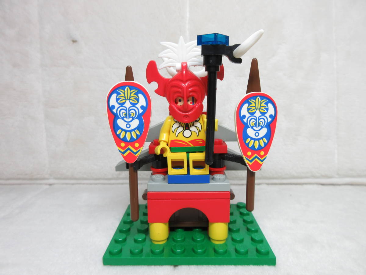 LEGO☆♯6236 ロンゴロンゴ大王 組立図付き ミニフィグ シリーズ 同梱 