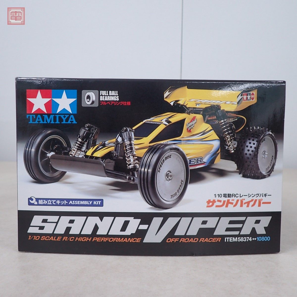 未組立 タミヤ 1/10 電動RC レーシングバギー サンドバイパー 540