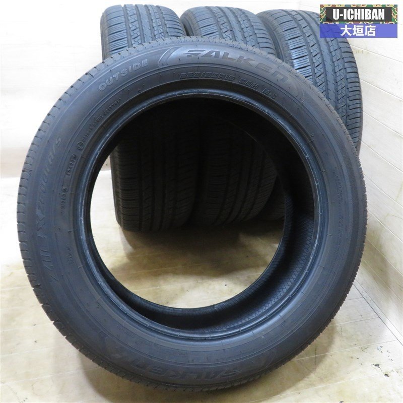 低価，人気 2022年製 225/55R18 国産メーカー タイヤ 4本 ファルケン ジークス ZIEX ZE001 A/S フォレスター デリカ アウトランダー 002 12(中古品)｜売買されたオークション情報、yahooの商品情報をアーカイブ公開 18インチ