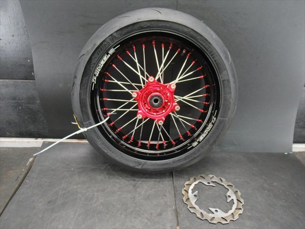NSR50 前後ホイール J3R4-1121 ホンダ CRM250 AR Z-WHEEL モタード ホイール 前後セット