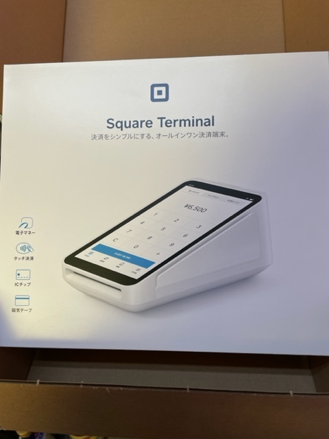 ハタンポ 未使用　新スクエアターミナル端末 Square ターミナル 新製品】Square Terminalが販売開始！ - The Square