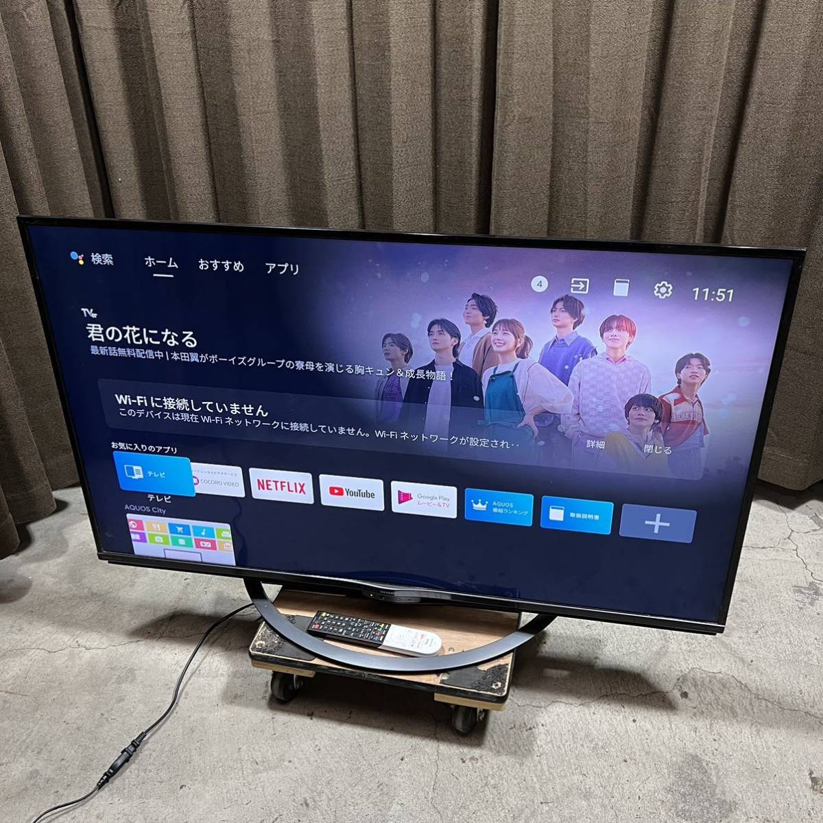 【格安，低価】 AI865 SHARP 4T-C50AJ1 AQUOS 液晶テレビ 2018年製 シャープ(液晶)｜売買されたオークション情報、yahooの商品情報をアーカイブ公開 - オークファン 液晶