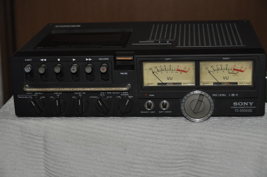 SONY/ソニー TC-3000 SD ステレオカセットコーダー カセットデンスケ