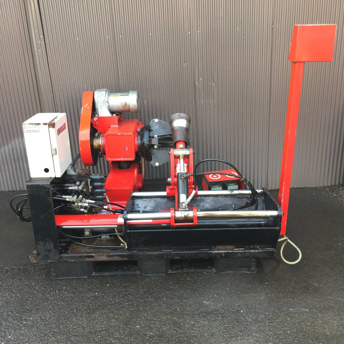 小野谷/タイヤチェンジャー/tc-225a/動作確認動画あり/pro super/大型?/適応リム15.5～22.5?/自動車整備/タイヤ交換/ジャンク扱い/onodani_3