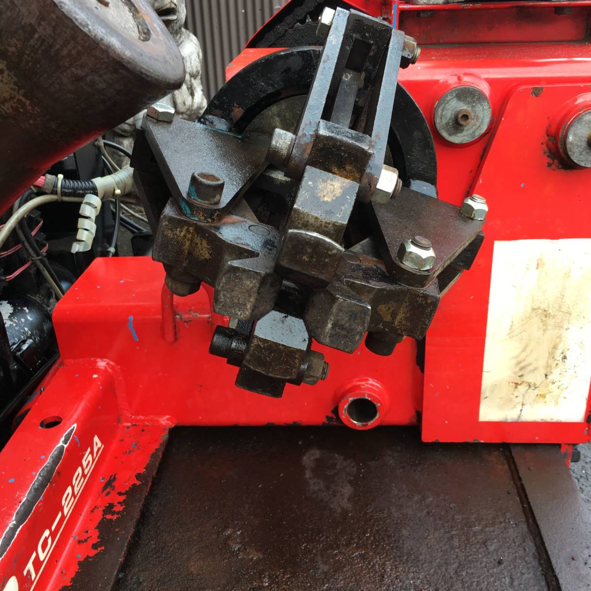 小野谷/タイヤチェンジャー/tc-225a/動作確認動画あり/pro super/大型?/適応リム15.5～22.5?/自動車整備/タイヤ交換/ジャンク扱い/onodani_6