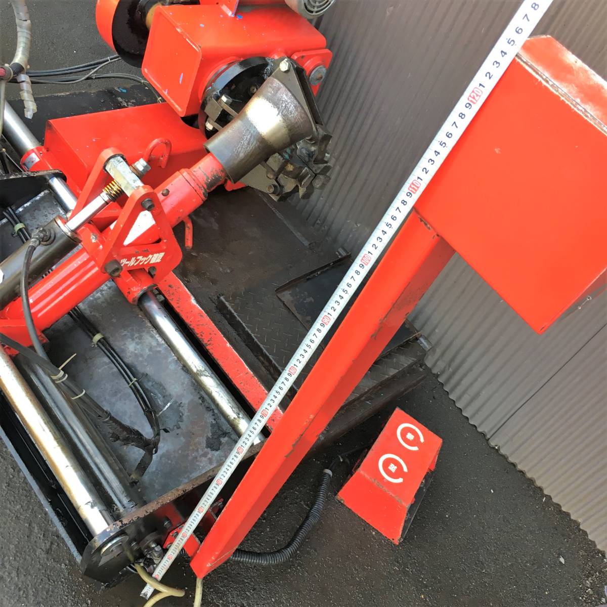 小野谷/タイヤチェンジャー/tc-225a/動作確認動画あり/pro super/大型?/適応リム15.5～22.5?/自動車整備/タイヤ交換/ジャンク扱い/onodani_7