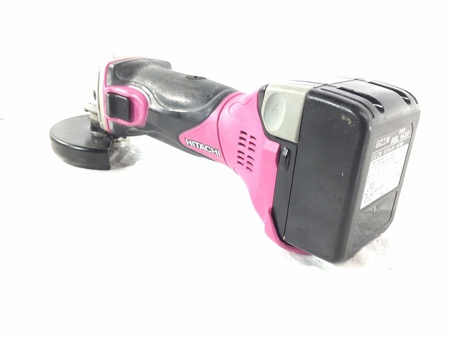 ☆中古品☆ HITACHI 日立工機 14.4V コードレスディスクグラインダー G14DSL バッテリー1個(BSL1430)付き サンダー 61953